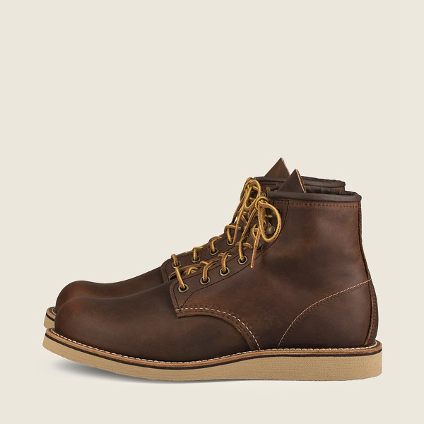 Bottes Red Wing Heritage - Rover - 6-Inchr Rough & Tough Cuir - Marron Foncé - Homme 310YZWCSX